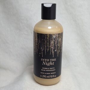 Bath & Body Works Into The Night Bubble Bath - Black & Gold